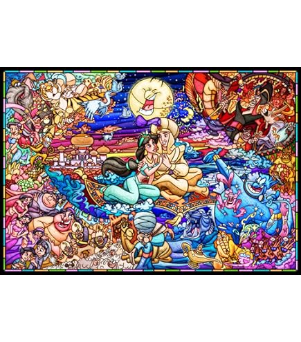Amazon.com: 1000ピース ジグソーパズル ステンドアート